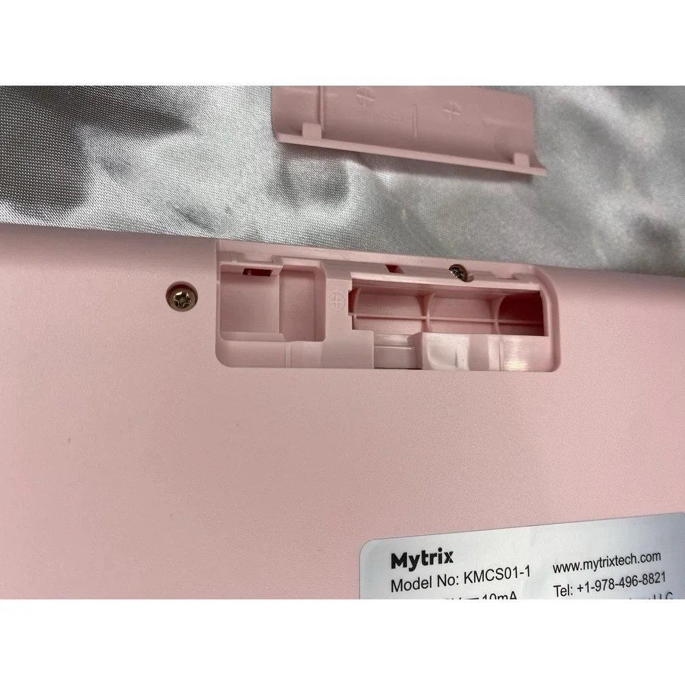 Pink Mytrix USB Wireless Keyboard - No USB Adapter - Parts Only Model KMCS01-1